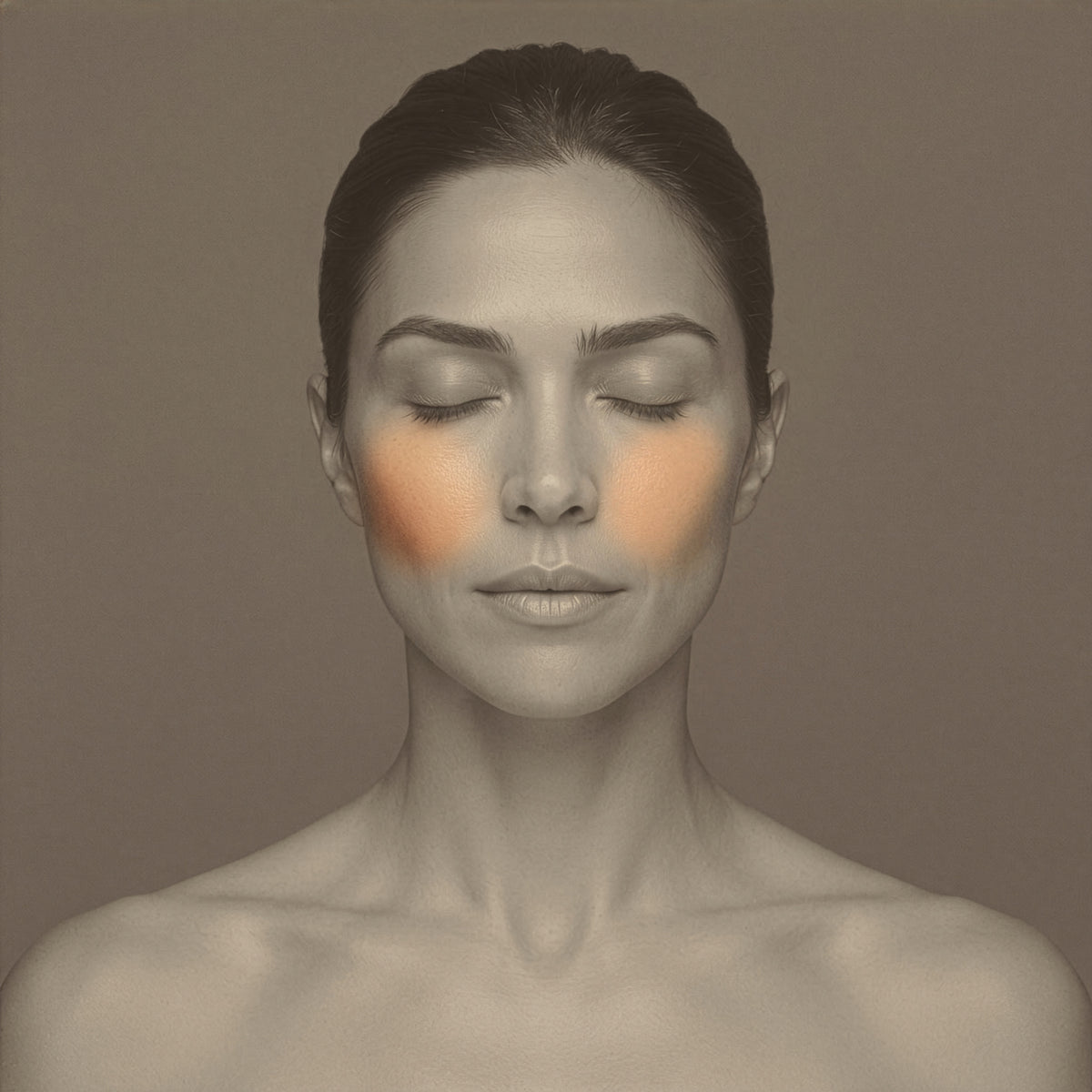 Cheeks treatment area highlighted for laser hair removal at Bare Beauty Collective in Suffern, NY