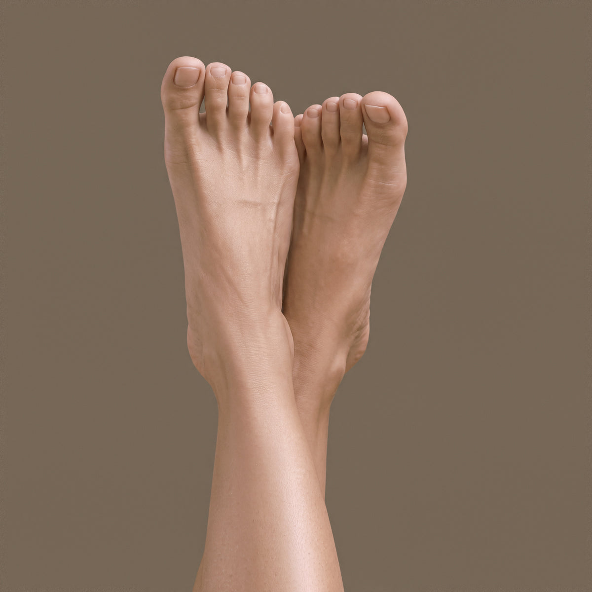 Feet and toes treatment area highlighted for laser hair removal at Bare Beauty Collective in Suffern, NY